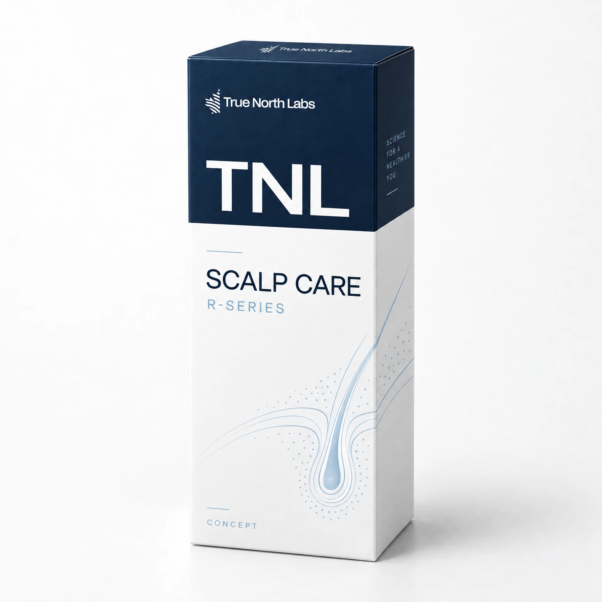 Concepto de empaque TNL para Cuidado capilar, próximamente